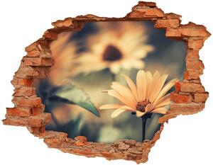 Samolepící díra na stěnu Jarní květiny nd-c-64765143