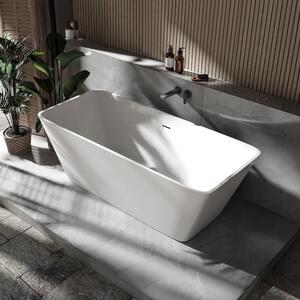 Freestanding bathtub VENEZIA 2.0 Acrylic White - 170 x 75 x 58 cm