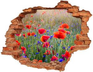 Samolepící díra na stěnu Polní květiny nd-c-65959167