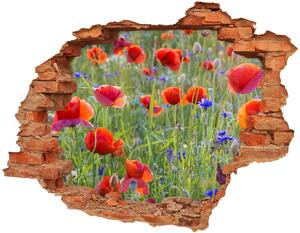 Samolepící díra na stěnu Polní květiny nd-c-65958845