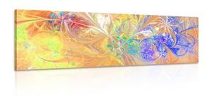 Obraz symfonie barev - 120x40 cm