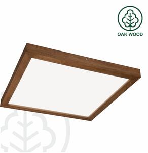 Brilagi-LED Stmívatelné svítidlo WOODY FRAME LED/50W/230V dub 60x60 cm IP44 + DO
