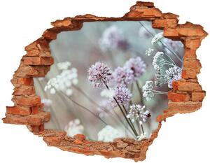 Samolepící díra na stěnu Divoké květiny nd-c-68608156