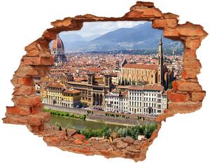 Fototapeta díra na zeď 3D Florencie Itálie nd-c-68837001