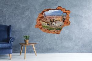 Fototapeta díra na zeď 3D Florencie Itálie nd-c-68837001