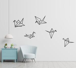 Dekorace - Origami birds 5 ks