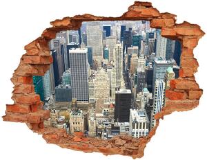 Fototapeta díra na zeď 3D Manhattan New York nd-c-70294743