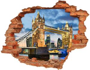 Fototapeta díra na zeď 3D Tower bridge Londýn nd-c-70326828