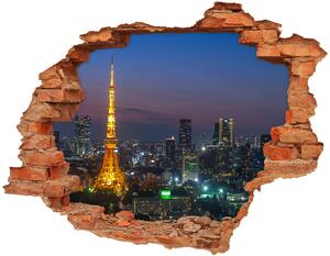 Fototapeta díra na zeď 3D Věž v Tokio nd-c-71822864