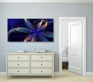 Obraz květina virtuálního designu - 100x50 cm