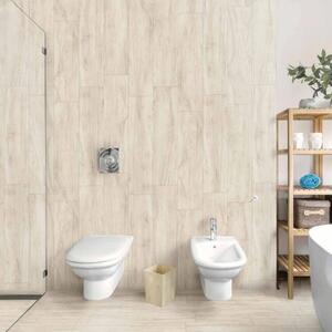 Dlažba kalibrovaná Decawood White Ivory 30x120 rect