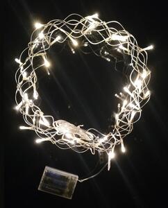 Linder Exclusiv Vánoční dekorativní LED věnec 40 LED Teplá bílá