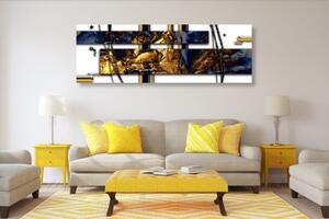 Obraz luxusní abstrakce - 120x40 cm