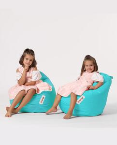 Atelier del Sofa Zahradní sedací vak Premium Kids - Turquoise, Tyrkysová