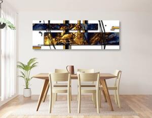 Obraz luxusní abstrakce - 120x40 cm