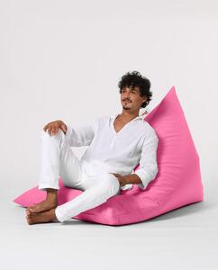 Atelier del Sofa Zahradní sedací vak Pyramid Big Bed Pouf - Pink, Růžová