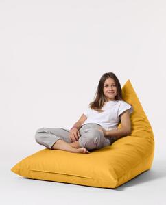 Atelier del Sofa Zahradní sedací vak Pyramid Big Bed Pouf - Yellow, Žlutá