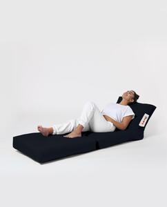Atelier del Sofa Zahradní sedací vak Siesta Sofa Bed Pouf - Black, Černá
