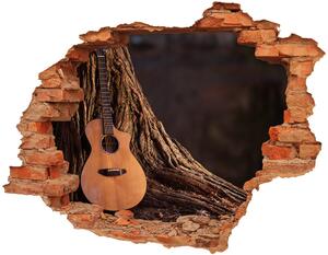 Fotoobraz díra na stěnu Akustická kytara nd-c-75669233