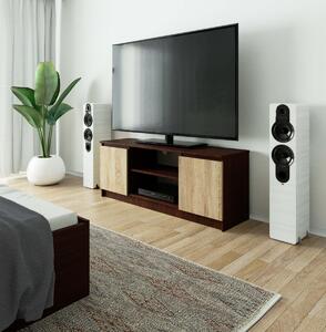 Ak furniture TV stolek Beron 140 cm venge/sonoma
