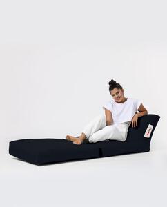 Atelier del Sofa Zahradní sedací vak Siesta Sofa Bed Pouf - Black, Černá
