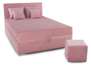 Čalouněná postel DARA 200x120, růžová (AN 5965)