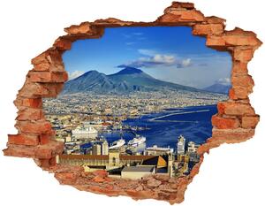 Fototapeta díra na zeď 3D Neapol Itálie nd-c-77621393