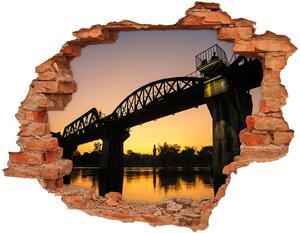 Fototapeta díra na zeď 3D Most v Thajsku nd-c-77786967