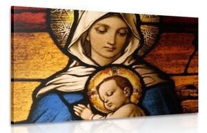 Obraz Panna Marie s Ježíškem - 120x80 cm