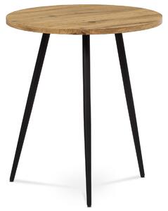 Konferenční stolek Afenen-3005-OAK (dub + černá). 1042779
