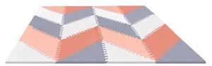 Skip Hop - Pěnové puzzle 72ks šedá/oranžová AG0206