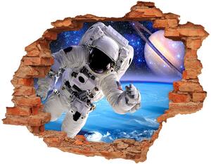 Foto fotografie díra na zeď Astronaut nd-c-83411618