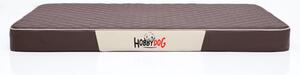 Hobbydog Matrace pro psy Premium, hnědá/hnědá eko kůže Velikost: M - 80 x 54 x 8cm