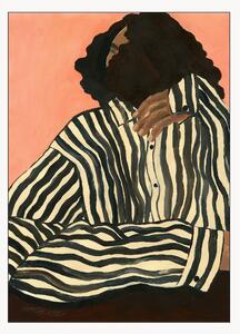 Plakát Serene Stripes by Hanna Peterson x The Poster Club