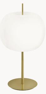 Stmívatelná stolní lampa Kushi, ručně foukaná