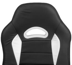 Aga Herní židle Racing MR2050 Černo - Bílé