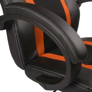 Tresko Herní židle Racing RS019 Black - Orange