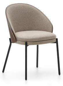 Béžové čalouněné jídelní křeslo Eamy – Kave Home