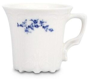 Bílý/modrý porcelánový šálek na espresso 110 ml Retro – BonBistro
