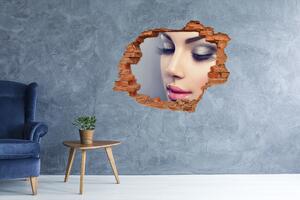 Fotoobraz díra na stěnu Ideální make up nd-c-88678393