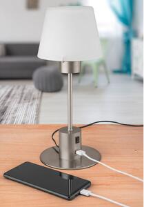 LIVARNO home Stolní LED lampa s USB (kužel) (100357933001)