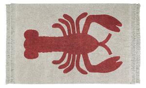 MUZZA Pratelný koberec rakko béžovo-červený
