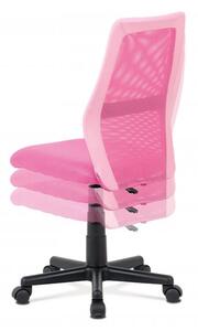 Dětská kancelářská židle Autronic KA-V101 — Růžová