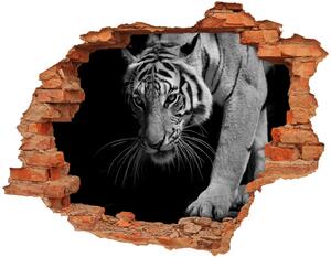 Díra 3D foto tapeta nálepka Tygr nd-c-89533463