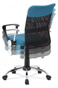 Autronic Kancelářská židle AU-KA-V202 BLUE modrá