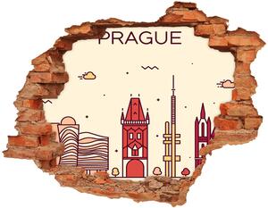Samolepící díra na stěnu Praha stavby nd-c-90039367