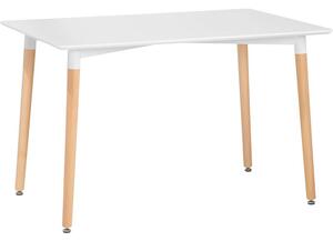 Aga Jídelní stůl 120x80 cm Bílý