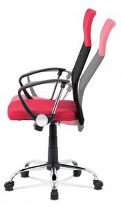 Autronic Kancelářská židle KA-V204 RED červená