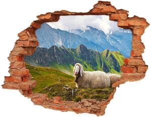 Nálepka fototapeta 3D na zeď Ovce v Alpách nd-c-90327187