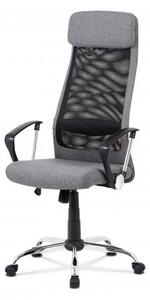 Kancelářská židle s kovovým křížem Autronic KA-V206 — Šedá